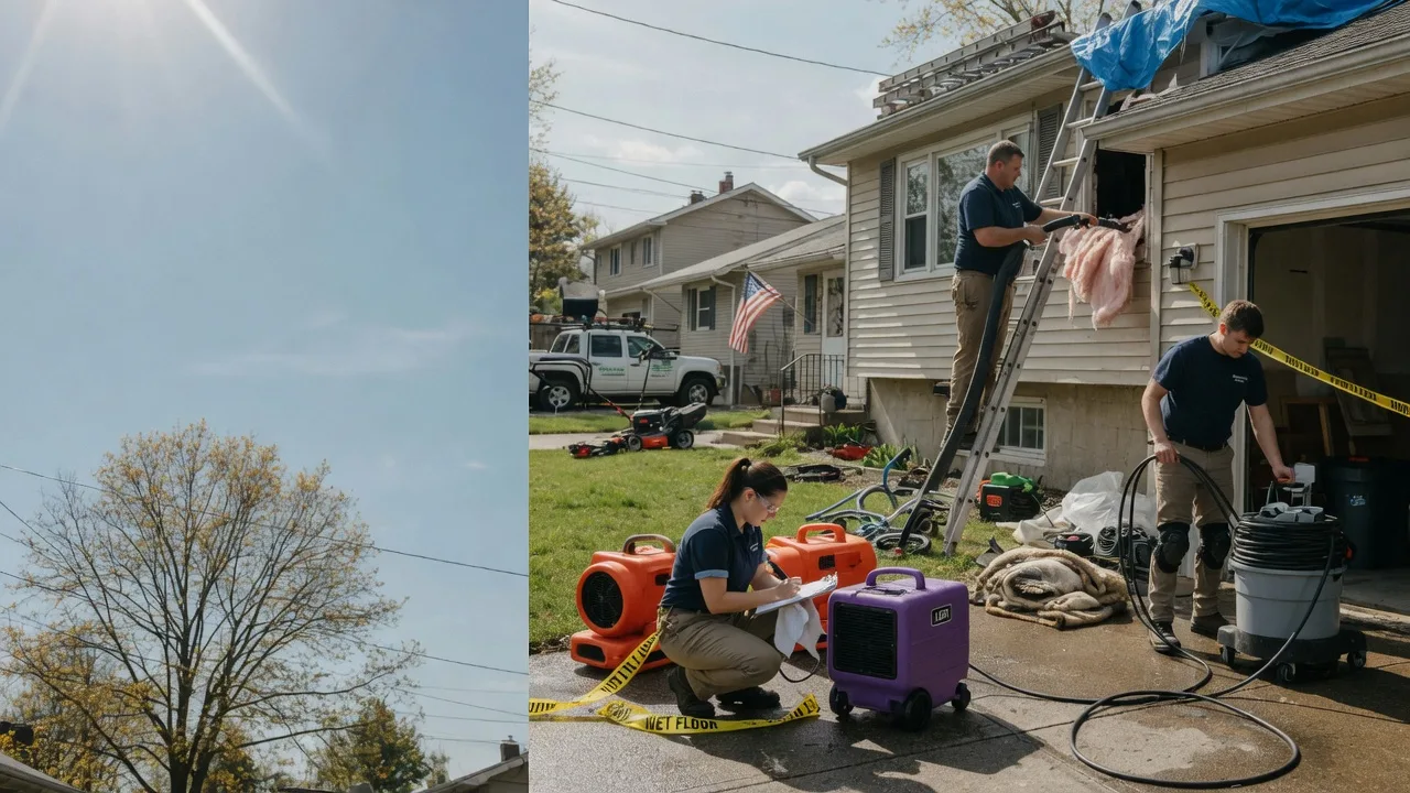 Emergency Water Removal in Clarksburg, OH near me